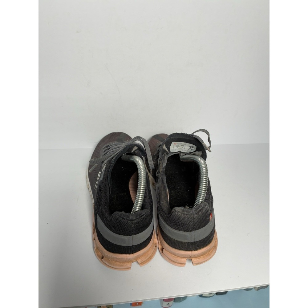 On Running Cloudswiss Shoes Women's US 8.5 Black Peach CloudTec Runners - Picture 5 of 9